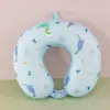Almohada de Viaje en Forma de U para el Cuello, Almohada Portátil para Avión, Reposacabezas para el Cuello de Coche, para Dormir en Viajes Largos, Almohada Cervical en Forma de U para Trenes de Alta Velocidad