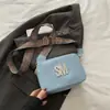 Bolsa Feminina Tendência de Design de Nicho com Textura, Bolsa Quadrada Pequena, Bolsa de Ombro Casual, Bolsa Transversal 2025, Bolsa Feminina de Verão