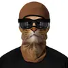 Bandera Americana Animal Protector Solar Cubrecabezas Exterior Máscara para Montar en Motocicleta Bufanda para el Cuello de Hombre Mascarilla Facial Protección UV para Mujer