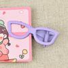 Pasador para Cabello Roto, Pinza para Flequillo, Lazo Dulce para la Frente de Niña, Pinza de Pato, Pasador Infantil, Lunares Ovalados
