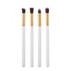 Dropshipping de 4 Brochas Pequeñas de Maquillaje para Sombras de Ojos con Mango Largo, 4 Brochas para Maquillaje de Ojos, Herramientas de Belleza, En Stock del Fabricante