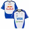 Nuevo Traje de Carreras F1, Camiseta Transpirable y de Secado Rápido con Cuello Redondo y Mangas Cortas, Traje de Motocicleta, Traje de Ciclismo, Camisa de Trabajo Todoterreno