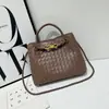 Bolsa Tejida Hecha a Mano Personalizada de Gran Capacidad, Bolso Tote, Bolso de Mano, Bolso de Hombro para Mujer, Edición Especial de Primavera 2026, de Alta Gama, de Nicho, Transfronterizo