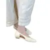 Zapatos súper suaves de piel de oveja, estilo minimalista, calados, sin cordones, para mujer, sandalias versátiles de verano con punta abierta para ir al trabajo