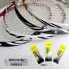 Badminton raquete head stick frame beat line anti-scratch protection stick resistente ao desgaste linha protetora stick anti-pintura um pacote de 2