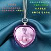 Collar Personalizado Transfronterizo de Cristal One Piece Figura Tridimensional Láser Grabado Interno Mascota Pareja Foto Íntima Colgante
