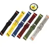 Pulseira de Silicone para Relógio Huawei GT7 Pro, Estilo Corrida, Silicone Bicolor, Fivela Fácil, Universal 22mm