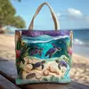 2026 Site Independente Transfronteiriço Amazon Bolsa Nova Bolsa Tote com Estampa Digital Bolsa Tote Acolchoada da Moda