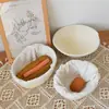 Cesta de Almacenamiento de Pan Estilo Ins, Cesta de Fermentación para Panes al Vapor y Pasteles, Cesta Tejida para Pan, Entrega Directa de Fábrica, Personalizable
