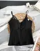 Camisola sexy de tejido cepillado de principios de otoño con encaje empalmado, top de tirantes de látex con copa fija para mujer, ajustado y que realza la figura, lencería