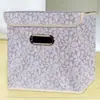 Caja de Almacenamiento sin Tapa Amazon Contenedor de Juguetes Cesta Caja de Almacenamiento Plegable Tipo Cajón Caja Organizadora de Armario Venta al por Mayor