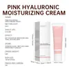 Crema Hidratante de Ácido Hialurónico Rosa Transfronteriza 50g Embalaje Neutro Crema Hidratante