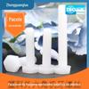 Parafuso Sextavado Externo Branco de Nylon com Cabeça Sextavada para Máquina Parafuso de Plástico Parafuso de Plástico Estendido M6/M8M10/M12