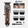 Cortador de Cabelo Elétrico Novo para Barbear Transfronteiriço Cortador de Cabelo Profissional Ferramenta Elétrica para Cortar Cabelo Masculino Salão de Beleza Cortador Elétrico para Esculpir
