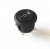 Abertura 20mm botão de interruptor redondo 4/3/2 pinos duas posições Três posições KCD1 interruptor pequeno para barco com luz