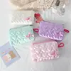 Nuevo Billetero Acolchado Fresco en Colores Macaron, Bolso de Mano Dulce, Portatarjetas Portátil, Portadni, Estuche para Auriculares