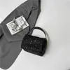 Bolsa de Cosméticos de Lunares Estrellados, Bolso de Mano para Mujer, Neceser de Gran Capacidad, Bolsa de Almacenamiento de Aspecto Elegante, Estuche para Lápices de Estudiante