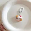 Lindo Colgante Llavero de Dibujos Animados Sanrio Colgante Corazón de Niña Accesorios para Mochila de Estudiante Mejor Amigo Pequeño Regalo