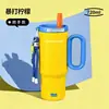 Taza Térmica Gigante Gucgres Taza con Popote de Gran Capacidad para Mujeres Taza de Agua de Alto Valor con Recubrimiento Cerámico 316 Taza de Hielo