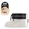 Botas de lluvia de invierno para hombre con terciopelo, caña alta, caña corta, caña media, funda interior, funda de algodón, funda de forro polar, zapatos de agua