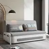 Sofá cama de doble uso cama extraíble para apartamentos pequeños, adecuado para uso individual o doble, multifuncional, simple, plegable y extensible sofá cama