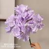 Flores Artificiais Roxo Claro Roxo Lavanda Rosa Hortênsia Casamento Casa Salão de Casamento Flores de Seda Atacado Fabricante de Flores Artificiais