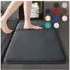 Alfombra de salón de color sólido minimalista de forro polar coral, alfombrilla refrescante, alfombra de tatami de pelo corto de área grande para dormitorio junto a la cama