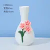 Vasos de Cerâmica Artesanal para Arranjos Florais de Alta Qualidade, Decorações de Aromaterapia para Home Office, Ornamentos Criativos de Vasos de Cerâmica