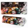 Cazador de demonios: Kimetsu No Yaiba Alfombrilla de Ratón Extra Grande para Chicos Oficina Juego Escritorio de Computadora Alfombrilla Antideslizante de Ratón Alfombrilla de Escritorio de Computadora de Anime