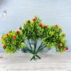 Frutas vermelhas falsas flor artificial simulação agulha de pinheiro planta de frutas vermelhas decoração de natal venda quente transfronteiriça azevinho dois yuan loja atacado
