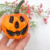 Decoração de Abóbora de Halloween para Simulação Suprimentos 5,5 CM Abóbora de Espuma Bar Shopping Center Restaurante Decoração Adereços de Vitrine