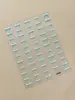Patrón Minimalista de Hormiga Pegatinas Pequeñas para Uñas de Lazo Color Sólido Mini Lazo Ultra Delgadas Pura Deseo Decoraciones de Uñas Suaves Yt9021