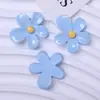 Flores Pequenas Coloridas, Flores Brilhantes de Cinco Pétalas, Acessórios de Resina, Acessórios de Cabelo DIY, Presilhas de Cabelo, Enfeites de Cabelo, Grampos de Cabelo, Adesivos para Capa de Celular, Materiais