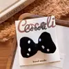 Anillos Rojos para el Cabello de Niños Otoño e Invierno Año Nuevo Niñas Lindo Lazo Polo Pinza BB Pinza Básica Padre-Hijo Accesorios para el Cabello