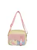 Bolsa Quadrada Pequena Fofa Estilo Japonês para Mulheres, Nova Bolsa Transversal Texturizada Tendência 2026, Doce Bolsa de Celular Colorida para Estudantes