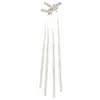 Venta caliente transfronteriza cinta multicolor cinta lateral pinza para el pelo pequeña lazo pinza de pico de pato trenzado dulce dopamina accesorios para el cabello niña