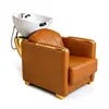 Cama de Lavado Semi-Reclinable Adecuada para Cama de Enjuague, Cama de Spa, Lavabo de Cerámica, Cama de Lavado Sencilla y de Lujo Semi-Reclinable