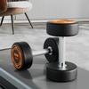Haltere de Aço Puro Fitness Masculino Casa Ginásio Feminino 30kg Uma Peça Sólida Combinação de terno de halteres