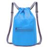 Fabricantes de Bolsas de Gimnasio Venta al por Mayor Exterior Casual Impermeable Mochila Diaria para Estudiantes Mochila Casual Personalizada con Cordón