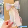 Accesorios para el Cabello de Niños, Pinzas para el Cabello con Lazo de Cinta para Niñas, Tocado de Perlas para Bebé, Flores para el Cabello Estilo Coreano, Pinzas para el Cabello Trenzadas de Princesa