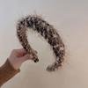 Conjunto Versátil de Elásticos de Cabelo com Design na Cor Café Maillard, com Toque de Luxo e Faixa de Cabelo Elegante para Mulheres, Novo Modelo 2026