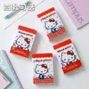 Livro de Adesivos Pontilhados Série Vitalidade Oficial Sanrio Hello Kitty Livro Silencioso Desenho Animado Criativo Material Livro de Adesivos