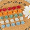 Parche mate de resina de flor rosa DIY aretes hechos a mano tocado accesorios para funda de teléfono móvil venta al por mayor
