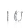 Pendientes de plata s925, pendientes de botón, pendientes de moissanita para mujer, geométricos, de exquisita calidad, comercio exterior transfronterizo.