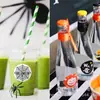 Pegatinas Decorativas de Halloween Transfronterizas Calavera Calabaza Fantasma Murciélago Telaraña Pegatinas Pegatinas para Caja de Dulces 12 Piezas