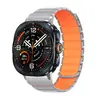 Compatible con correa magnética de silicona de dos colores para Samsung Watch Ultra 2026