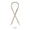 Adecuado para Bolso Cruzado Mahjong Coach con Correa de Hombro City15 Accesorios, Correa de Hombro Fina Ajustable Negra Cadena de Cuero