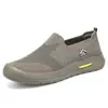 Zapatos Casuales Transpirables para Hombre Xiyu Camel Slip-On Cómodos Zapatos de Papá Ligeros de Malla Versátiles para Exteriores para Hombre