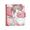 Portátil Coelho Pequeno Flor de Cerejeira M5 Caderno de Bolso Estudante Periférico de Animação Álbum de Cartas de Folha Solta Cardcaptor Sakura Caderno de Folha Solta