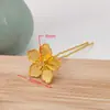 Yingyi Accesorios DIY Nuevo Estilo Ming Flor de Cinco Pétalos Pasador Estilo Antiguo Hanfu Adorno para el Cabello Materiales y Accesorios para el Cabello
